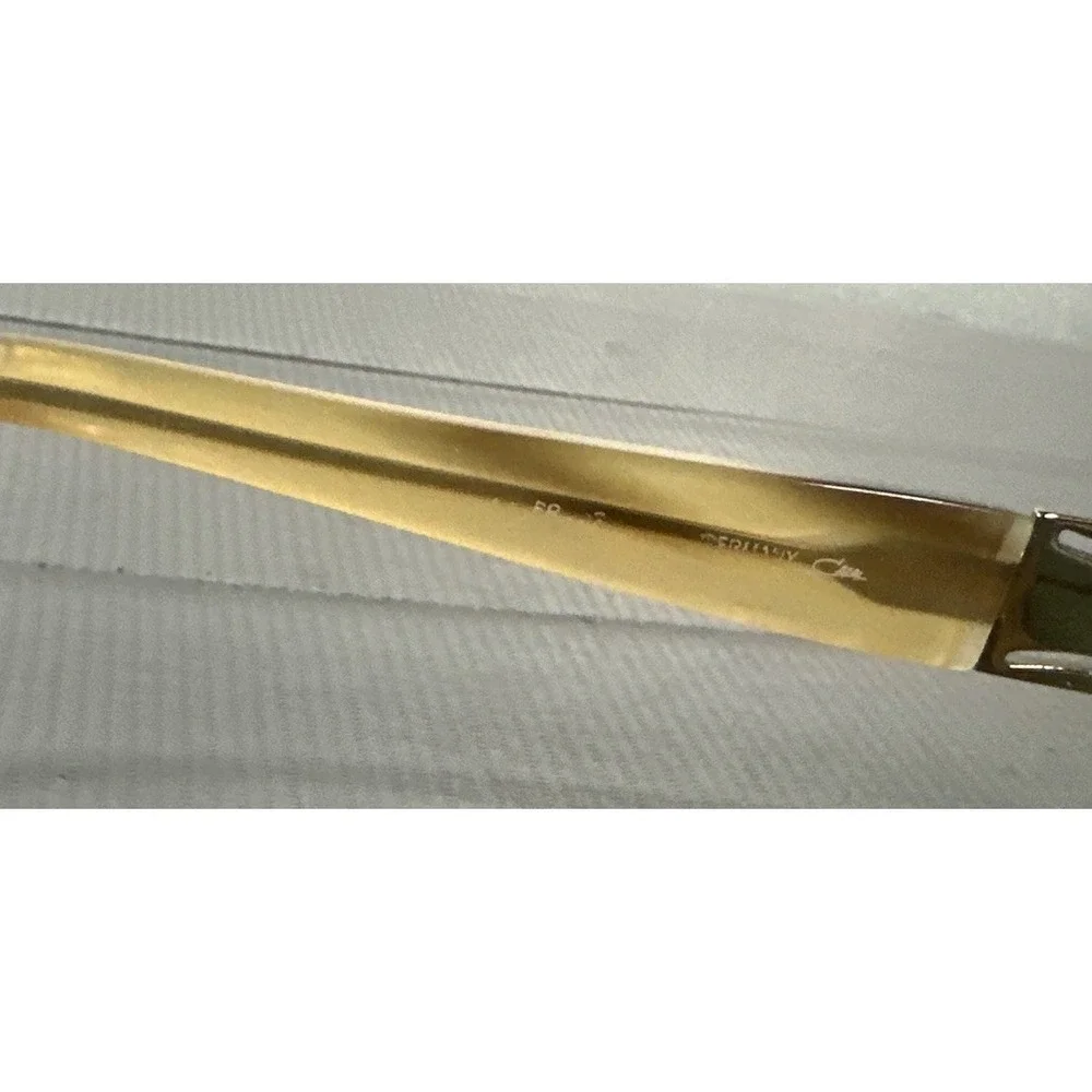 Cazal Brown 2000s MOD.3013  COL 003Gold Frame 54[]14 135 Frames Only GERMANY
